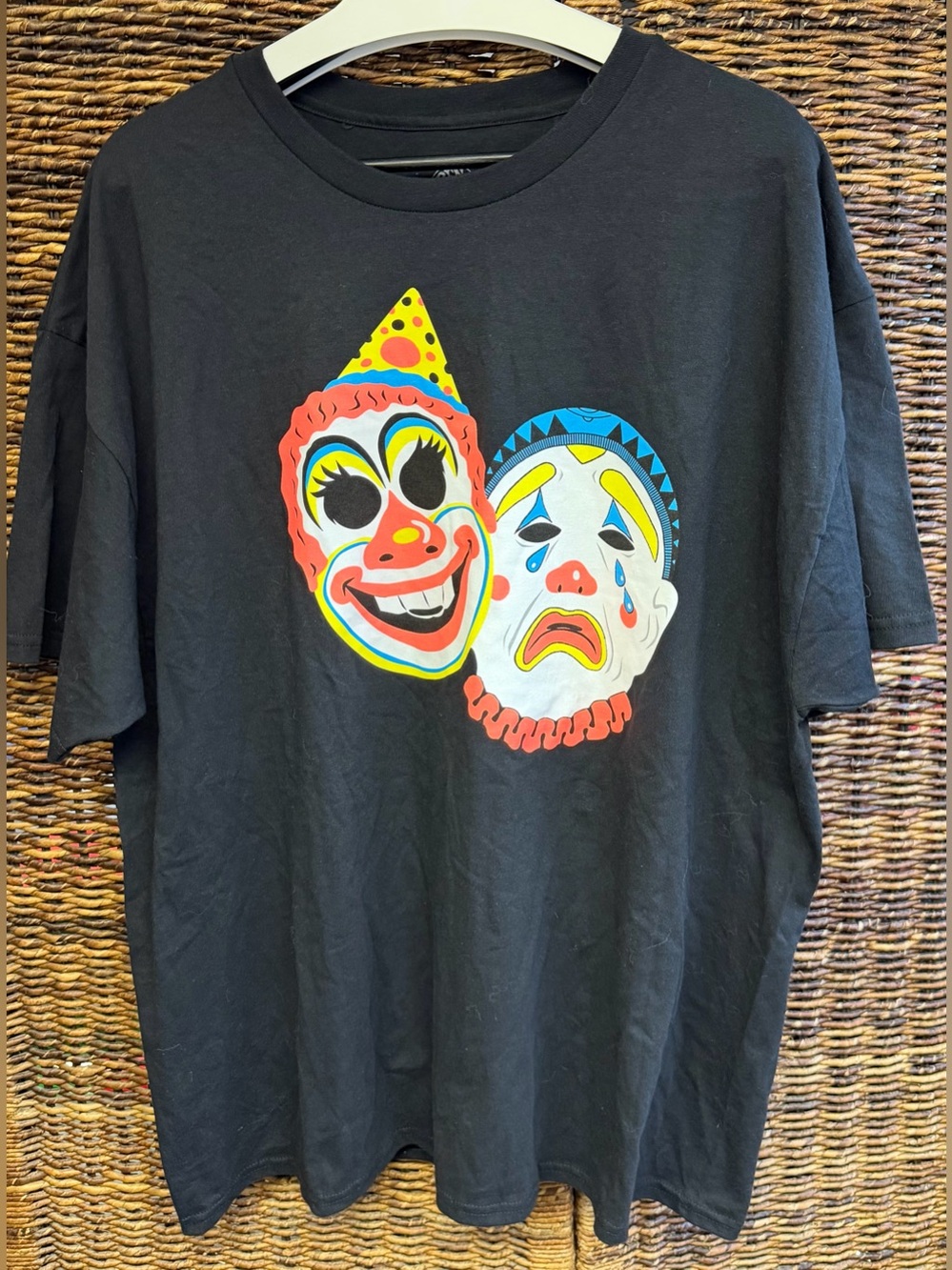 Ben Cooper- NECA Clowns Shirt- 2XL, Black/ Neon